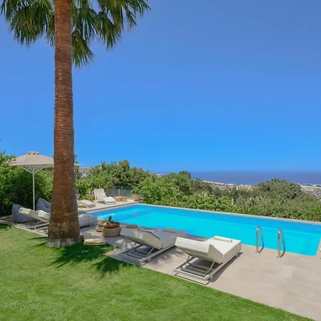 Infinity Villa With Pool, Bbq And Ping-Pong Table, 1Km From The Beach Villa Atsipopoulo