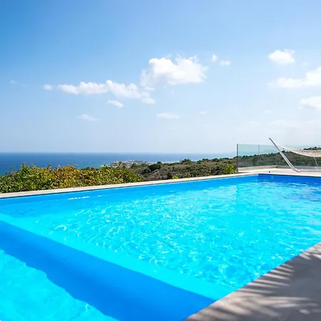 Infinity Villa With Pool, Bbq And Ping-Pong Table, 1Km From The Beach Atsipopoulo